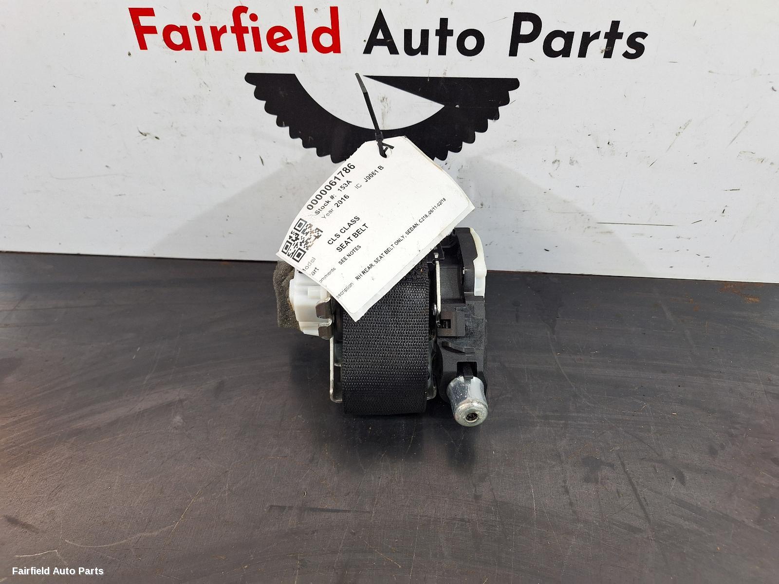 2011-2018 Mercedes Cls Class Seatbelt Stalk