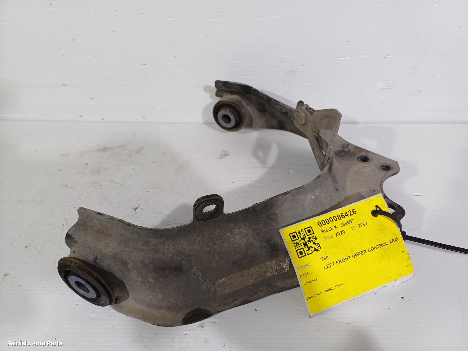 2017-2021 Ldv T60 Left Front Upper Control Arm