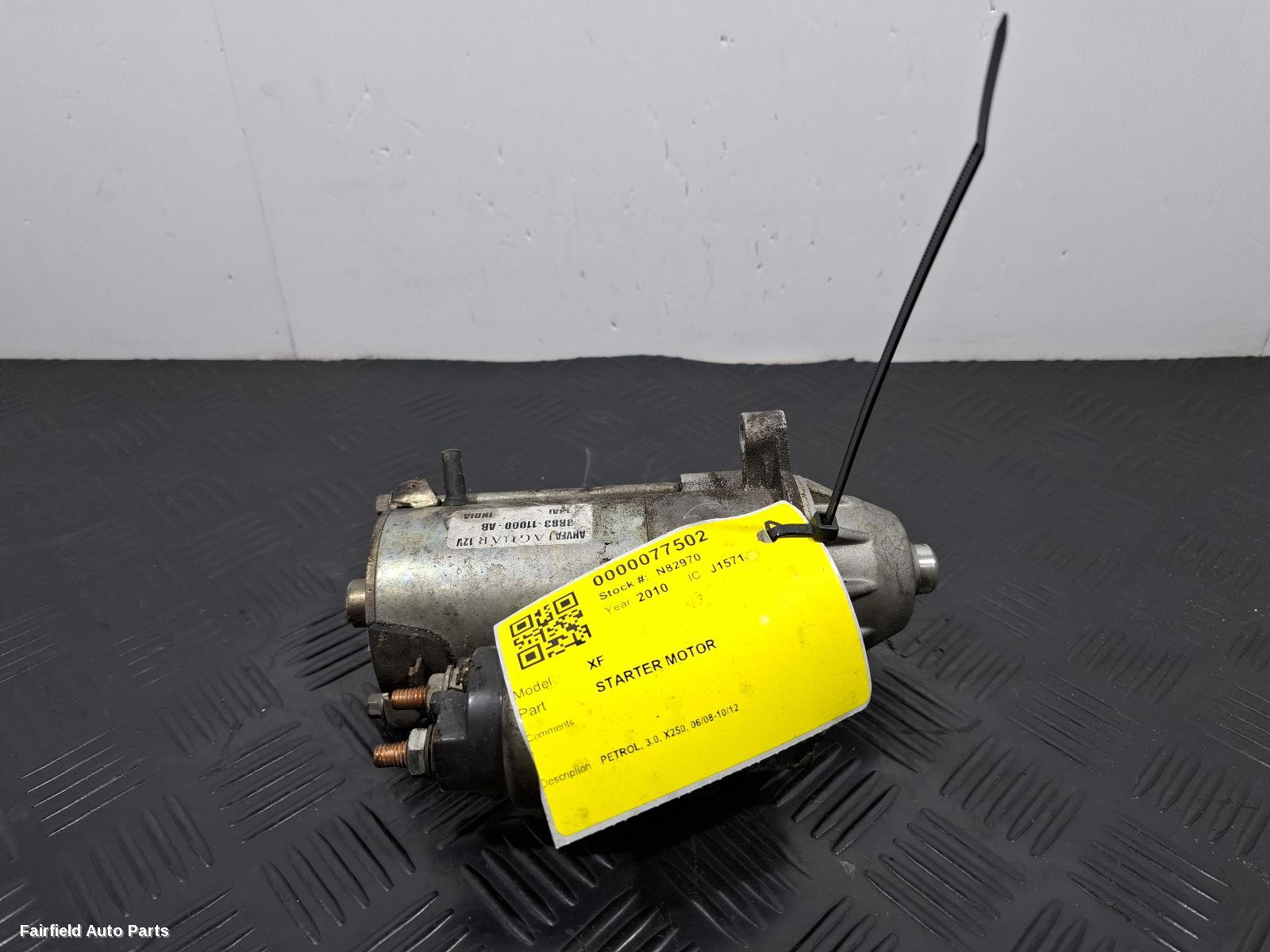 2008-2012 Jaguar Xf Starter