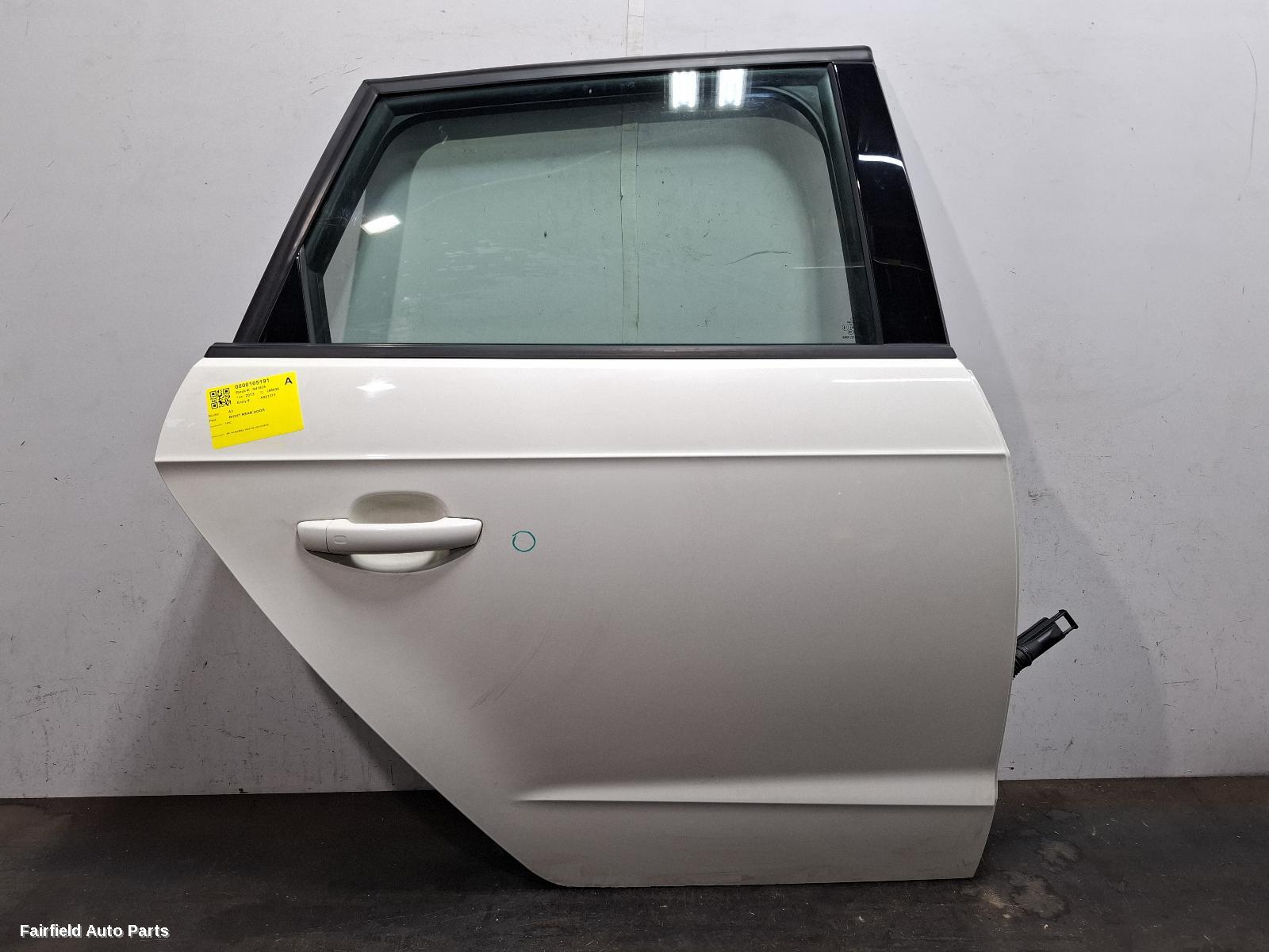 2013-2020 Audi A3 Right Rear Door Sliding