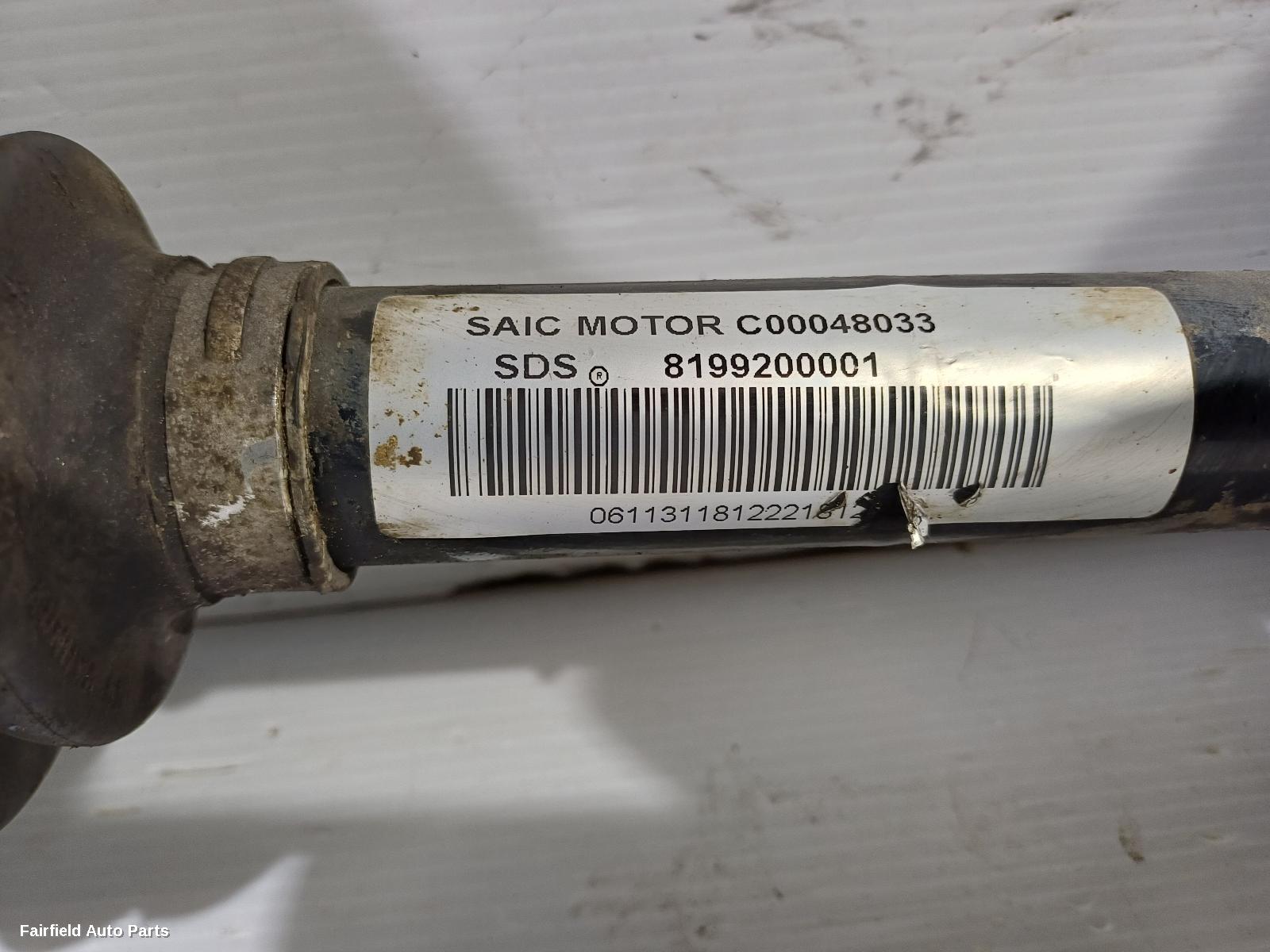 2017-2021 Ldv T60 Right Driveshaft