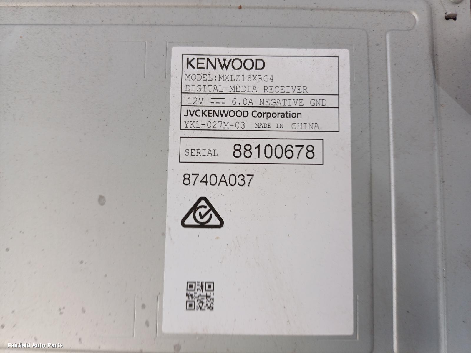 2017-2019 Mitsubishi Asx Radio Cd Dvd Sat Tv