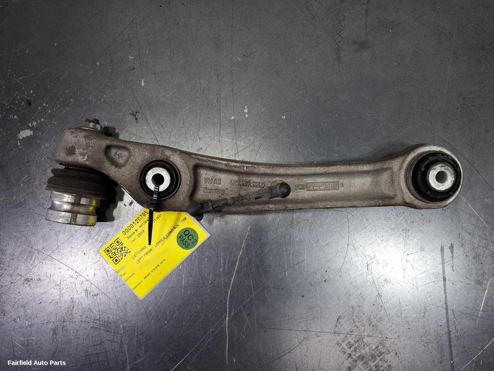 2018-2024 Porsche Cayenne Left Front Lower Control Arm