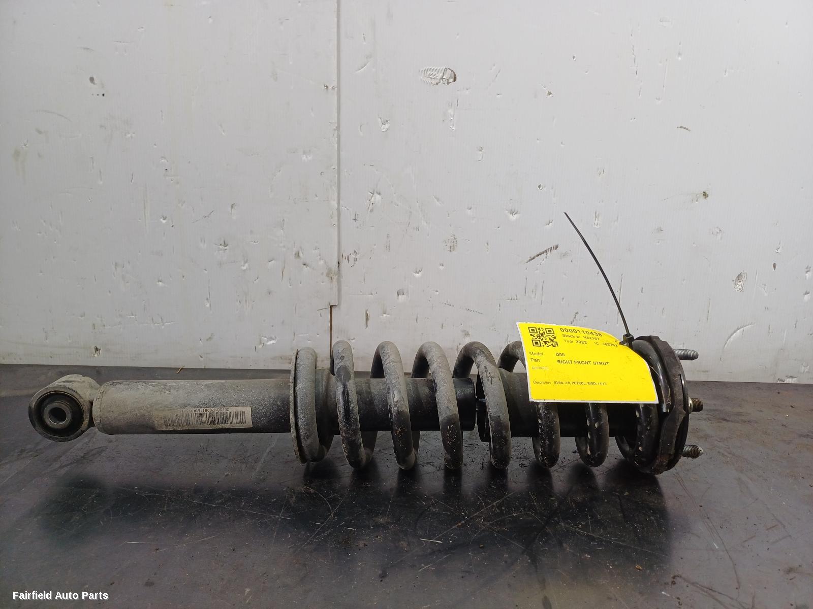 2017-2025 Ldv D90 Right Front Strut