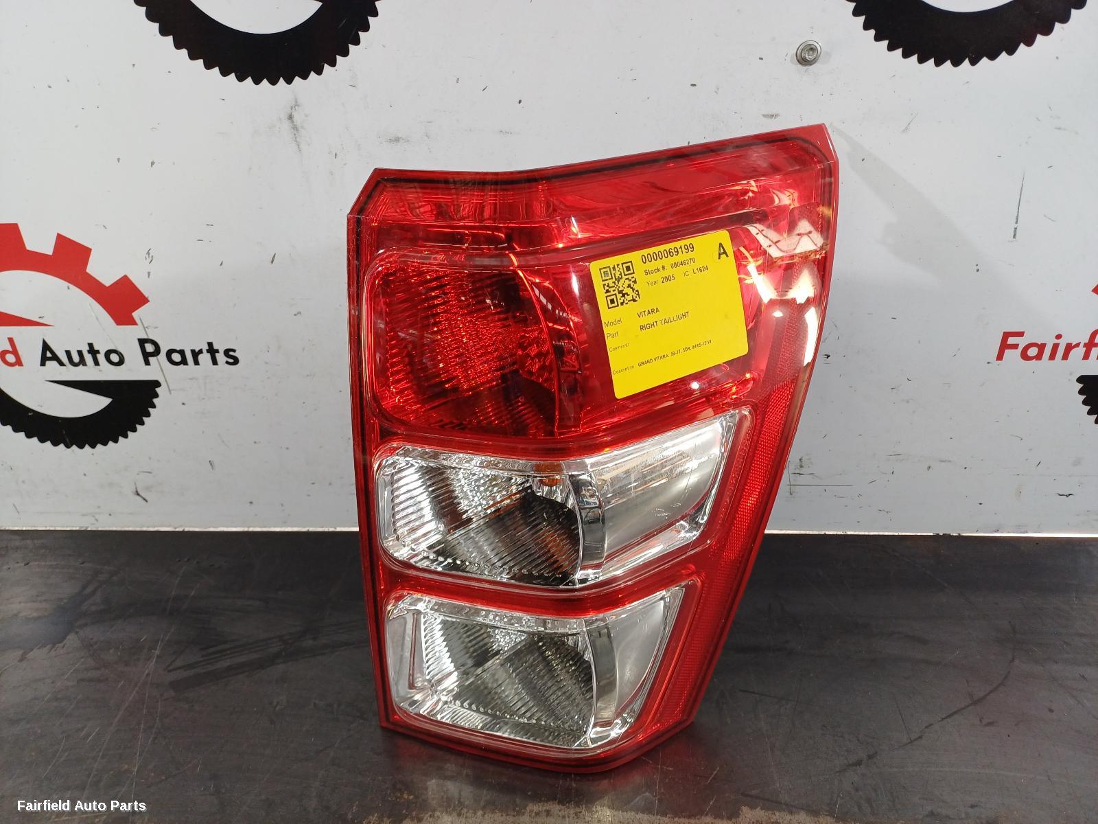 2005-2018 Suzuki Vitara Right Taillight