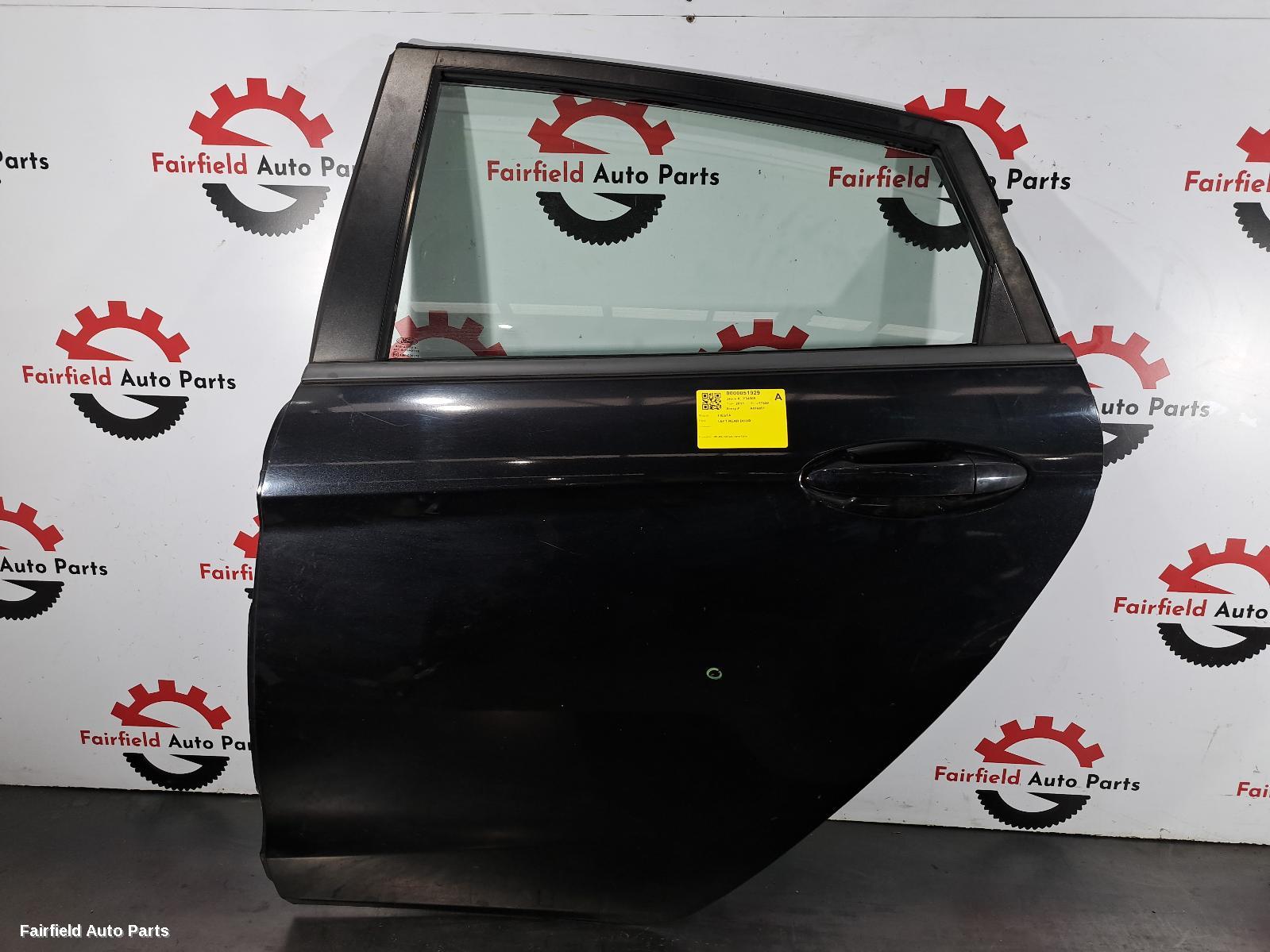 2010-2019 Ford Fiesta Left Rear Door Sliding