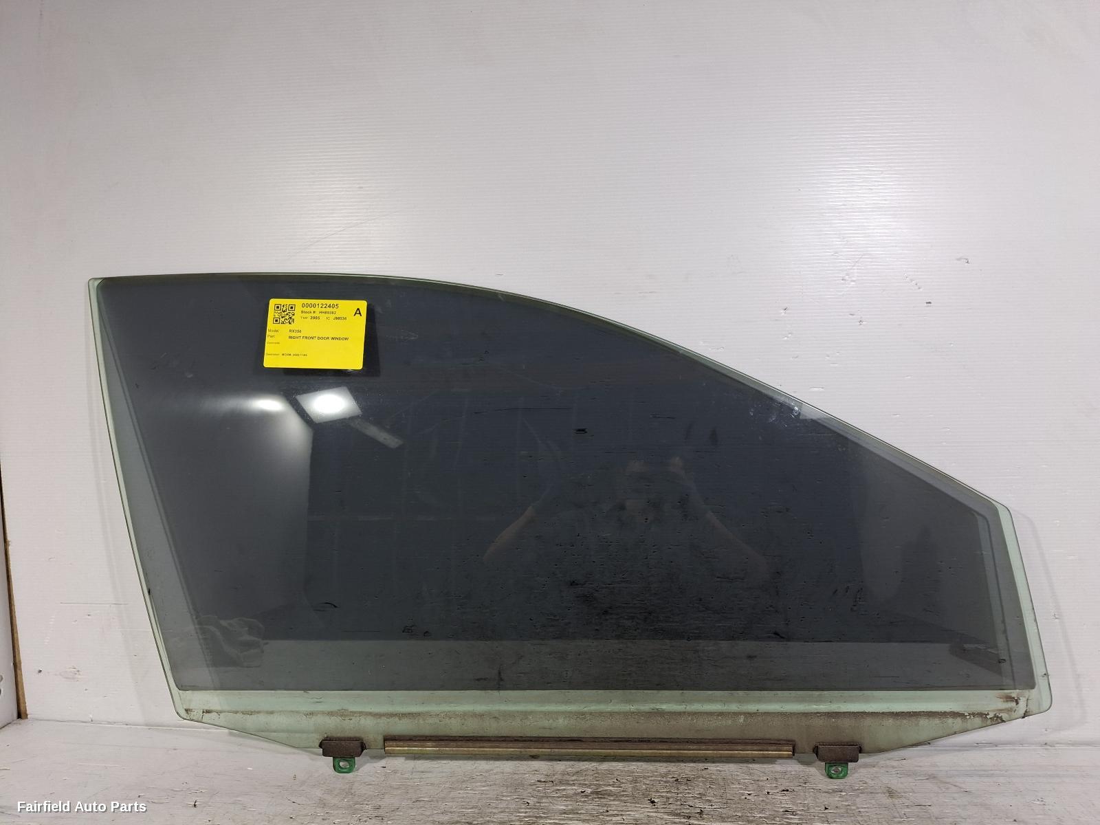 2003-2005 Lexus Rx Series Right Front Door Window