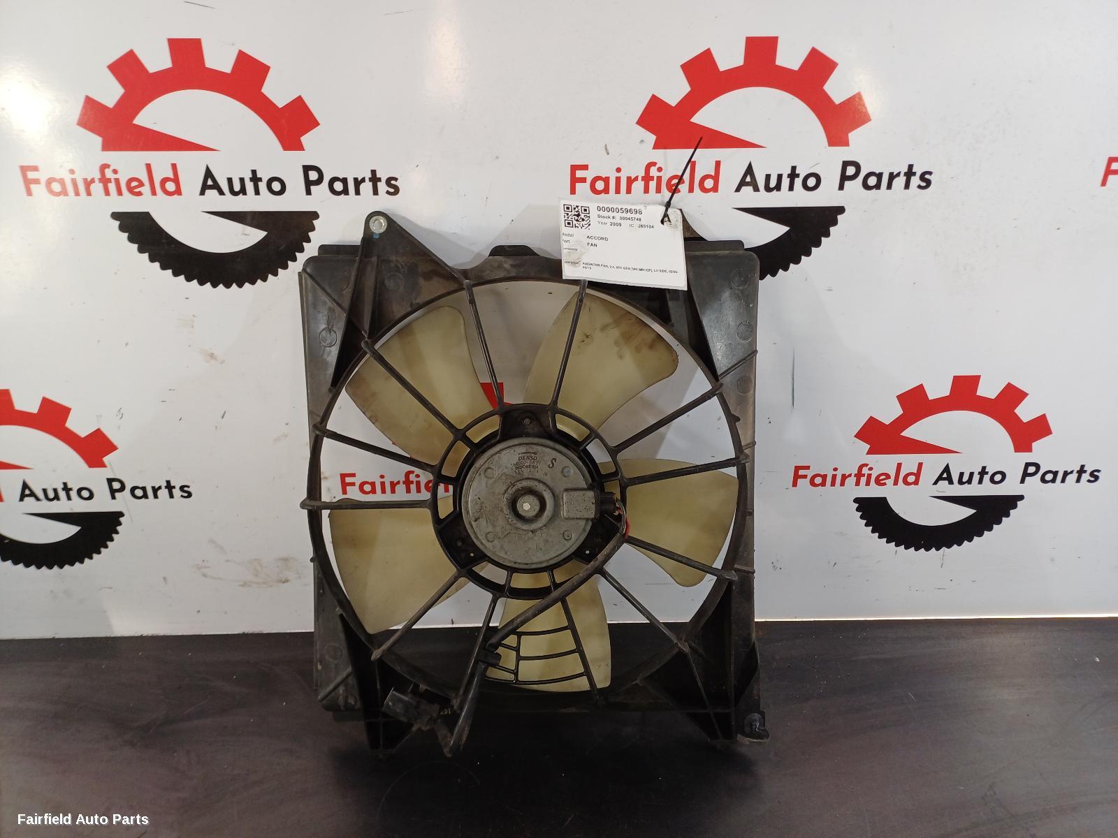 2008-2013 Honda Accord Fan