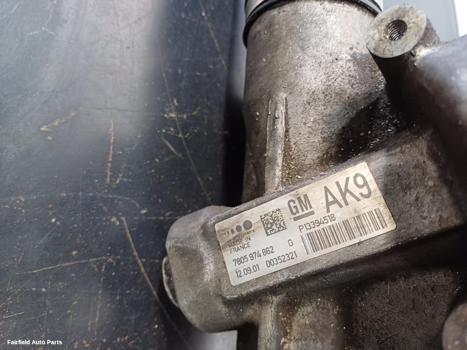 2011-2017 Holden Cruze Steering Box Rack