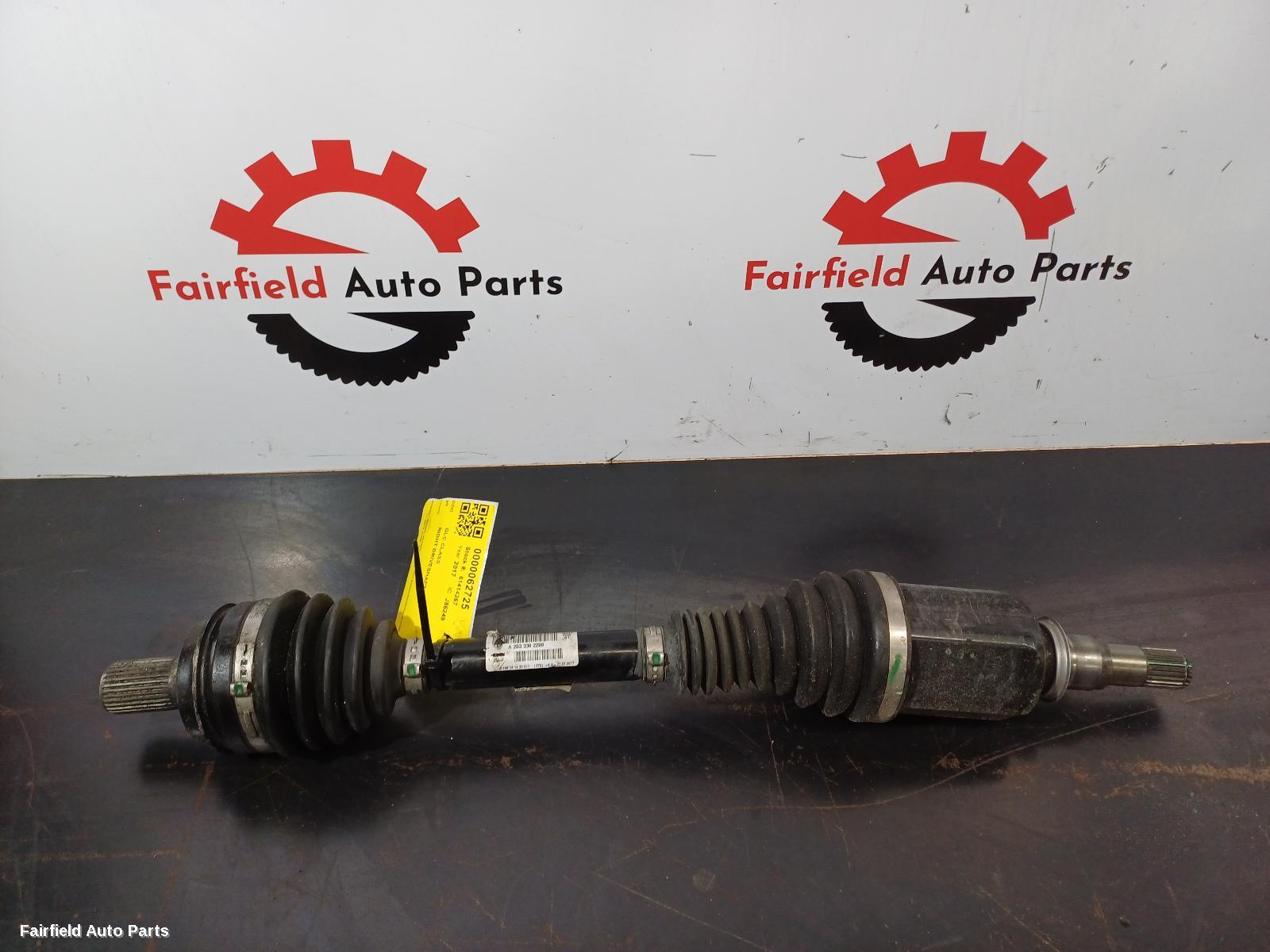 2016-2019 Mercedes Glc Class Right Driveshaft