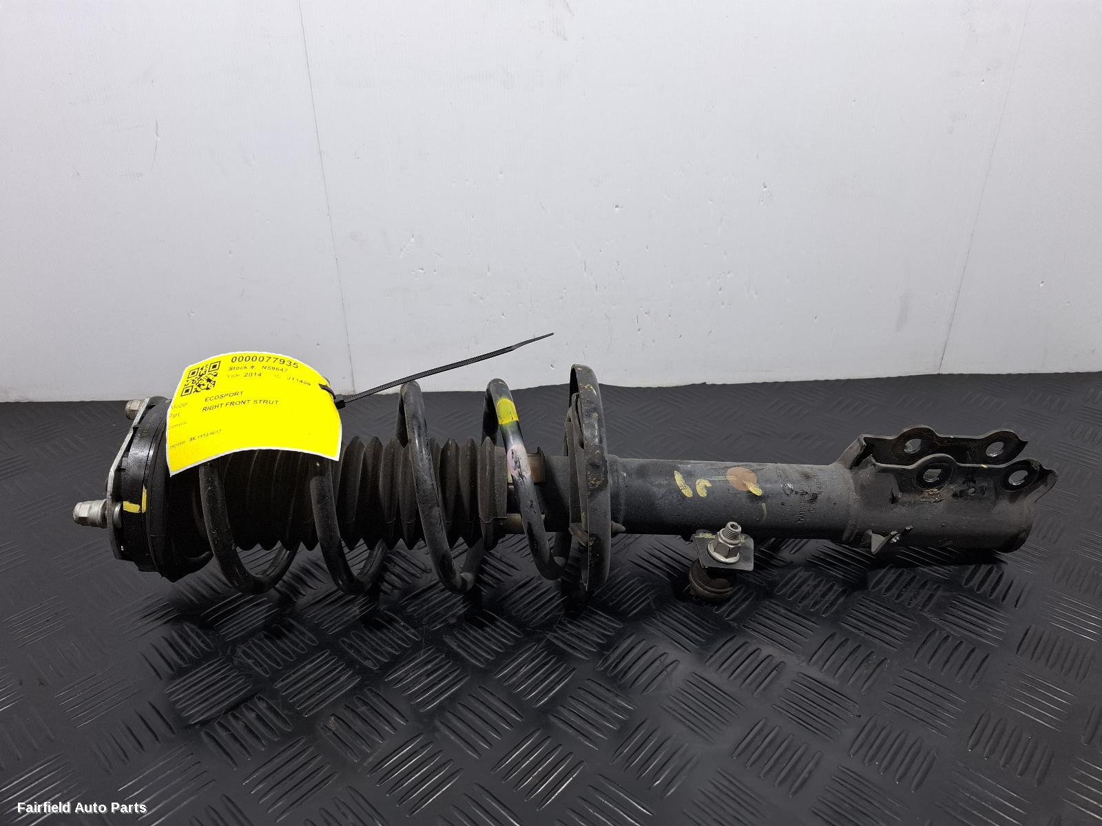 2013-2017 Ford Ecosport Right Front Strut