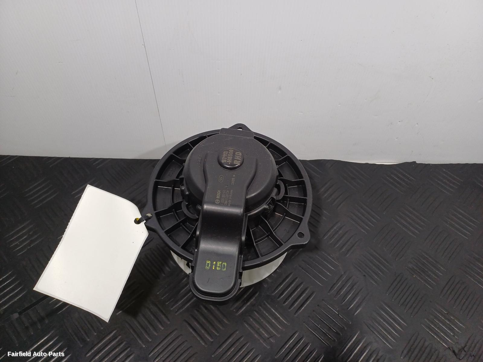 2016-2023 Kia Rio Heater Fan Motor
