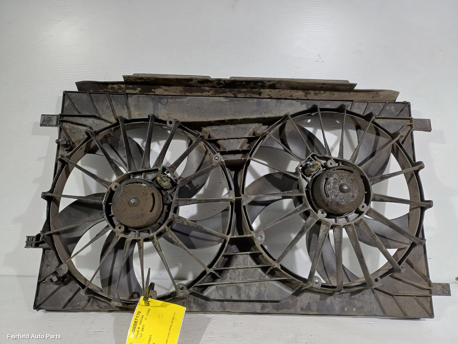 2007-2016 Jeep Patriot Fan