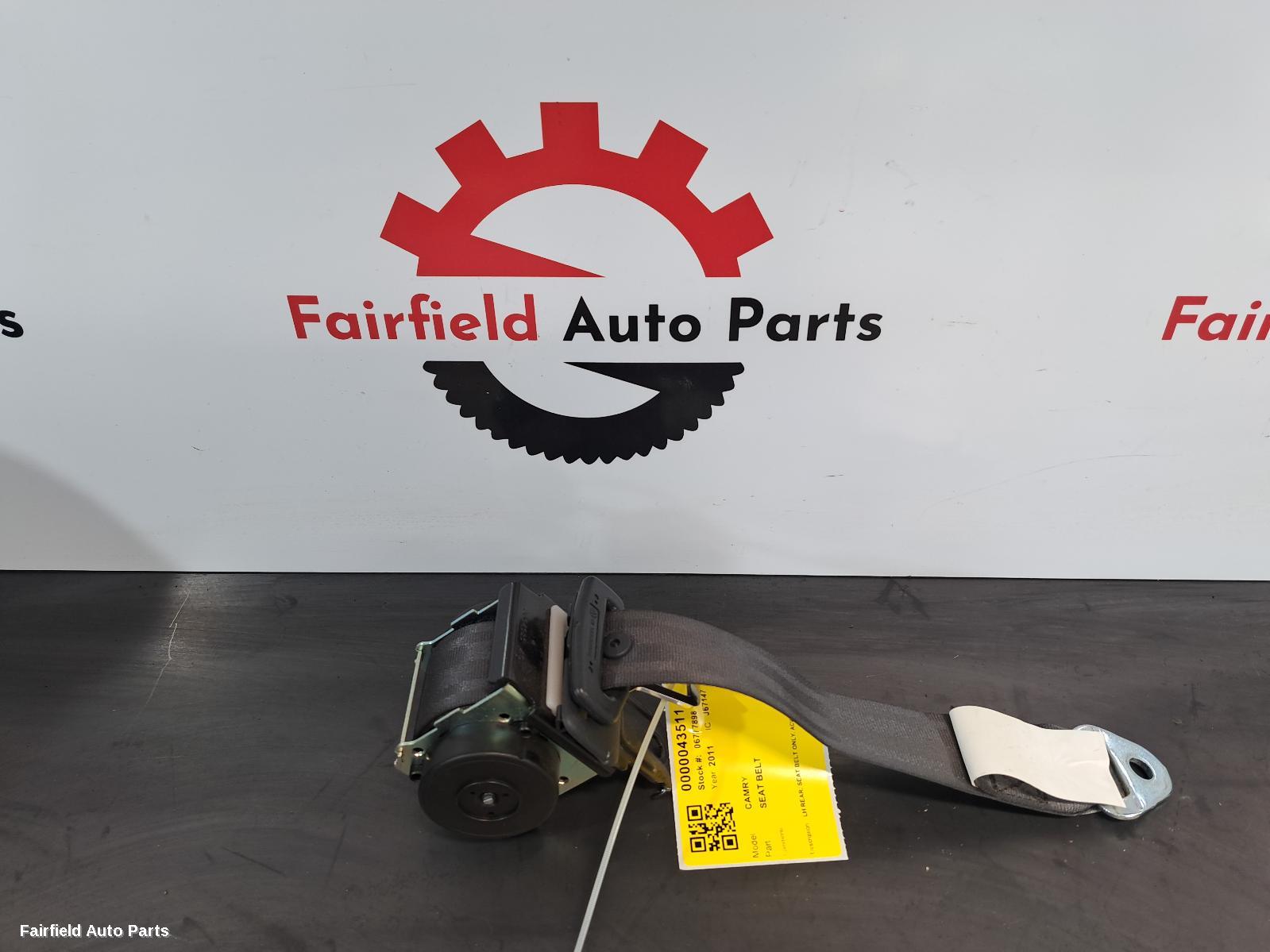 2006-2011 Toyota Camry Seatbelt Stalk