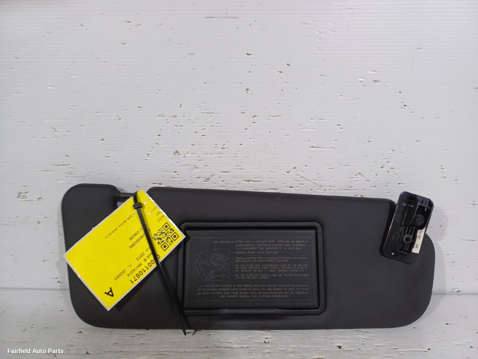 2006-2013 Holden Commodore Sunvisor