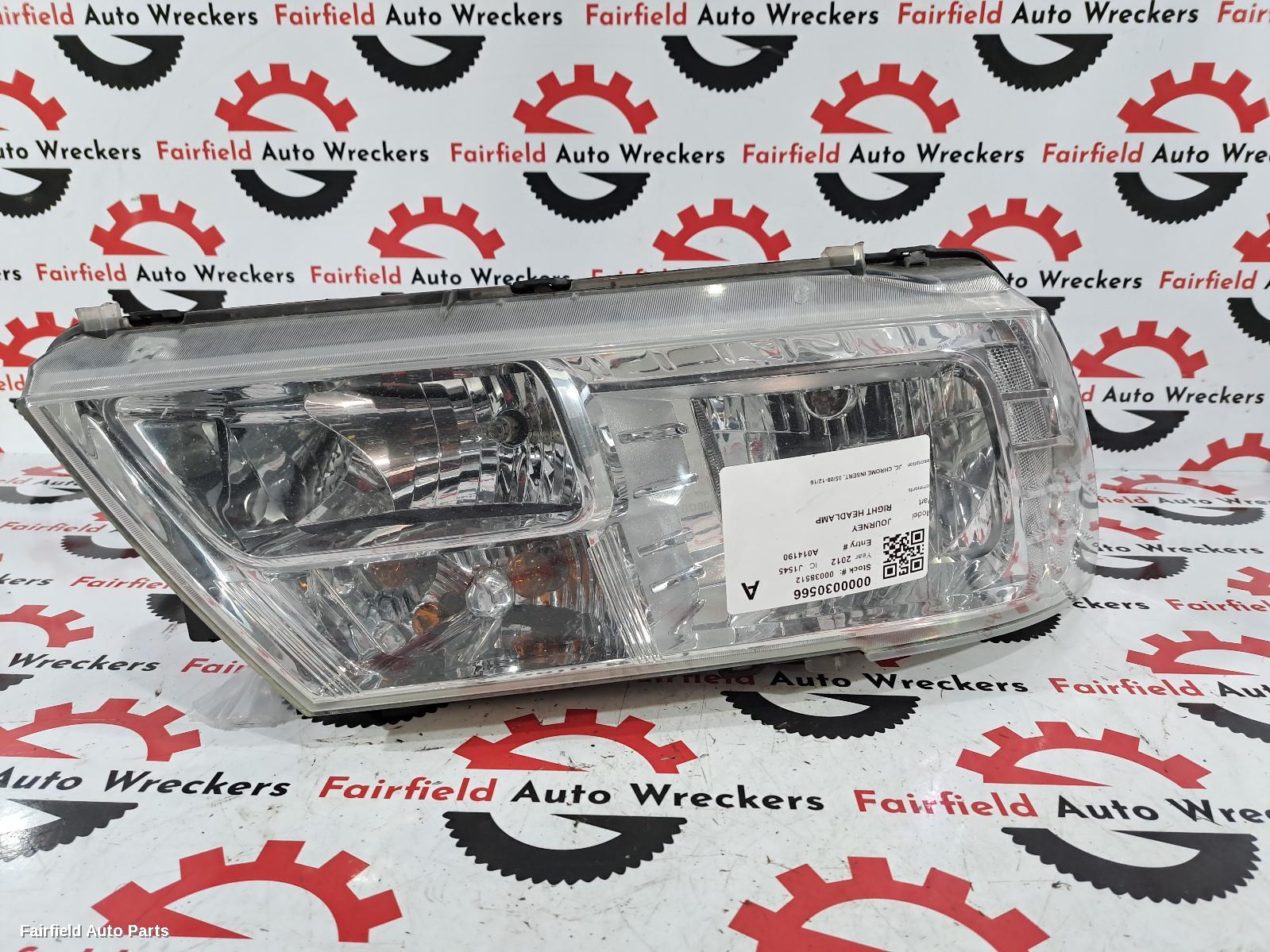 2008-2016 Dodge Journey Right Headlamp