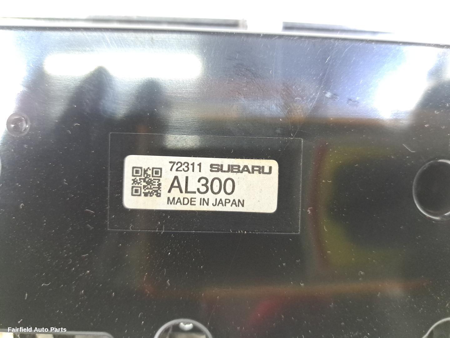 2014-2021 Subaru Liberty Heater Ac Controls