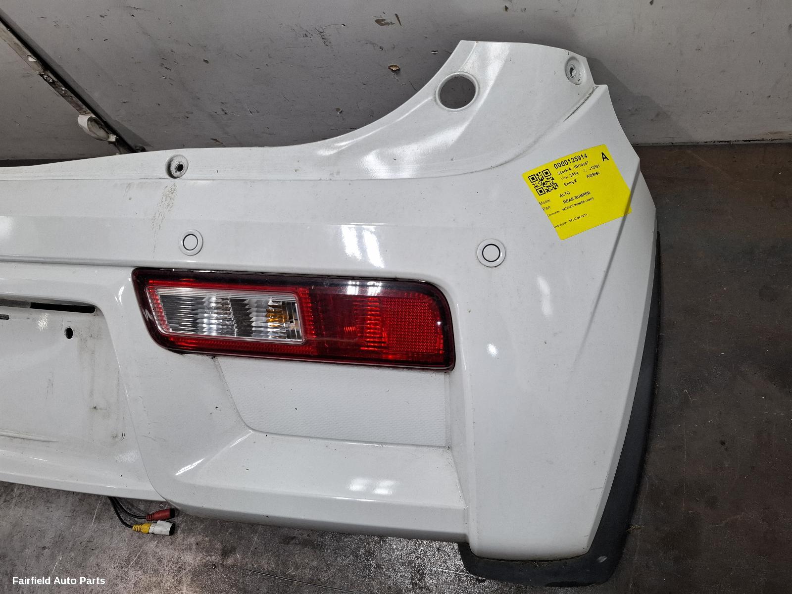 2009-2014 Suzuki Alto Rear Bumper