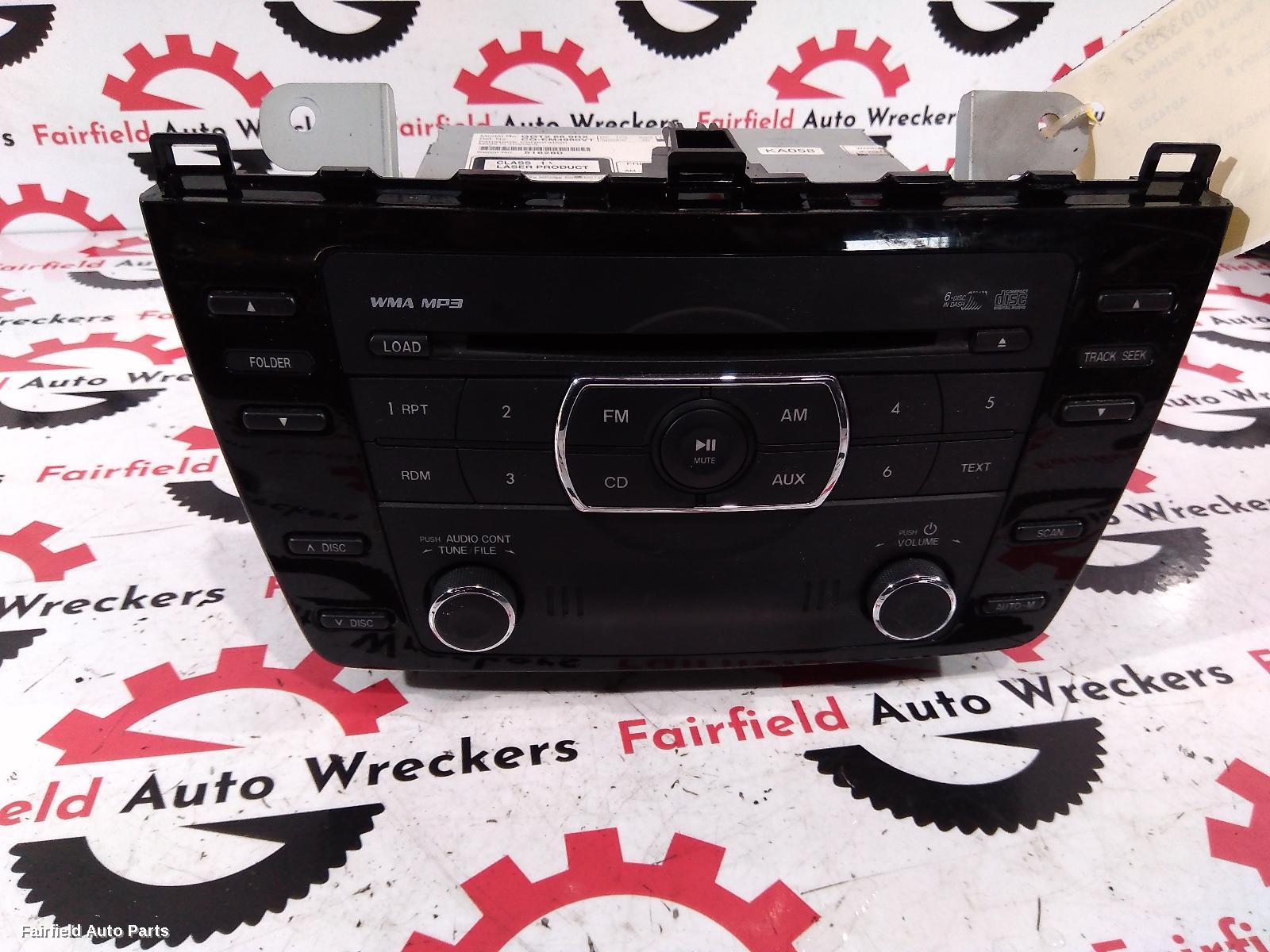 2008-2012 Mazda 6 Radio Cd Dvd Sat Tv