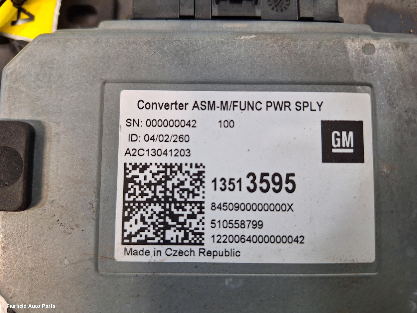2017-2020 Holden Commodore Airbag Module Sensor
