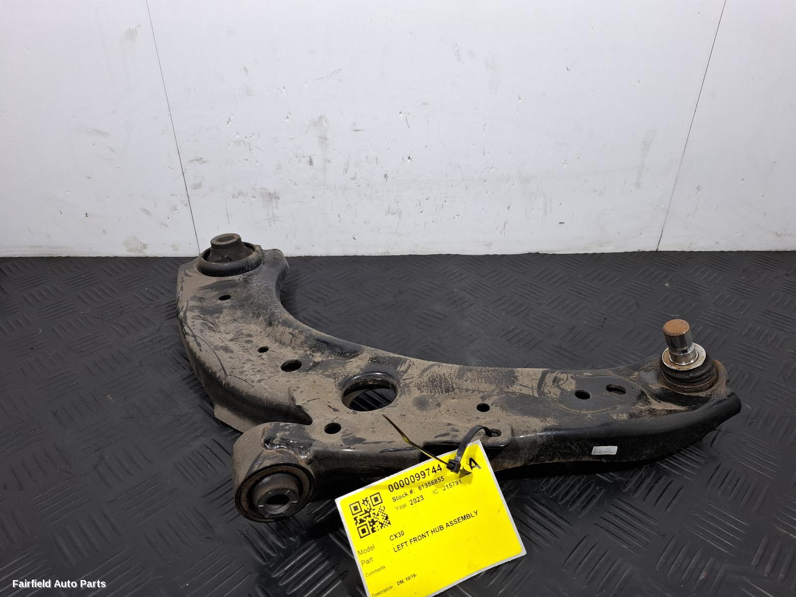 2019-2026 Mazda Cx30 Left Front Hub Assembly