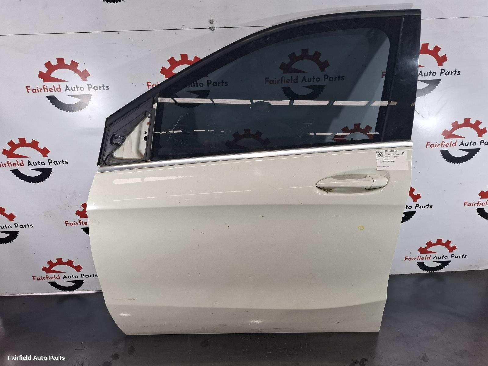 2011-2019 Mercedes B Class Left Front Door