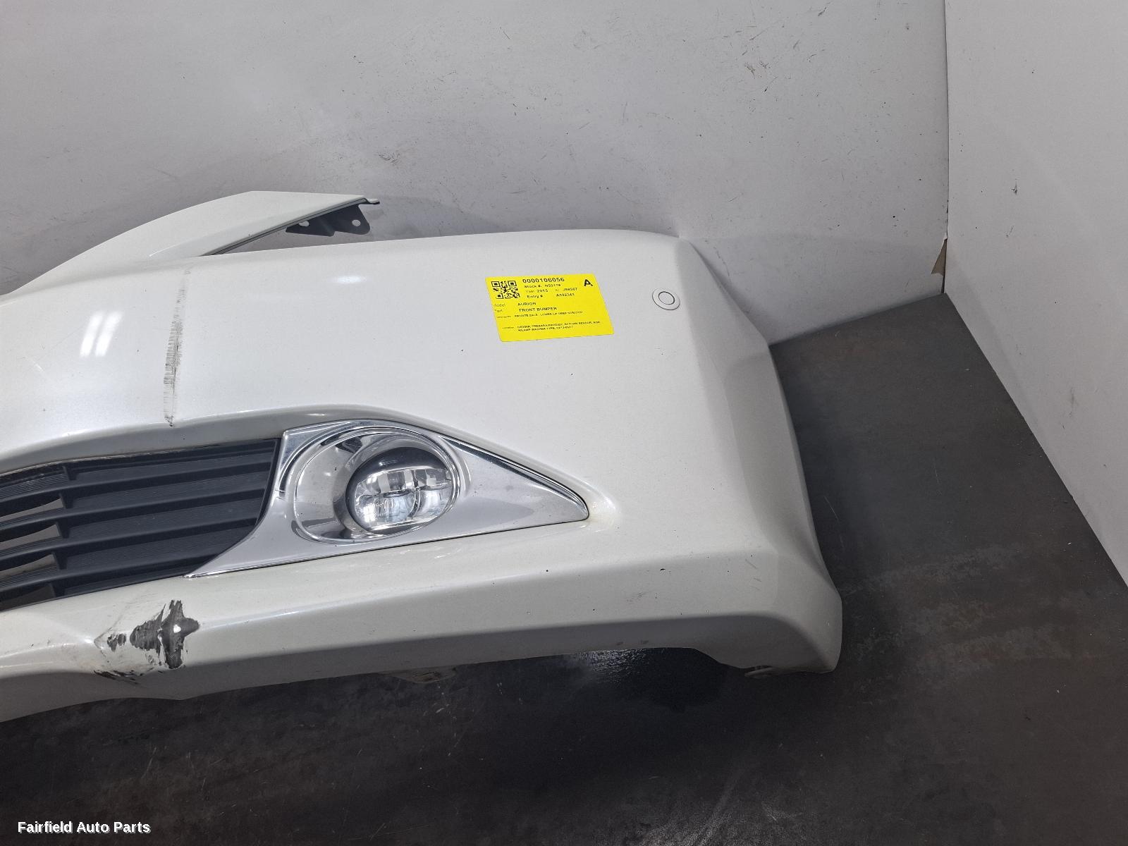 2012-2017 Toyota Aurion Front Bumper