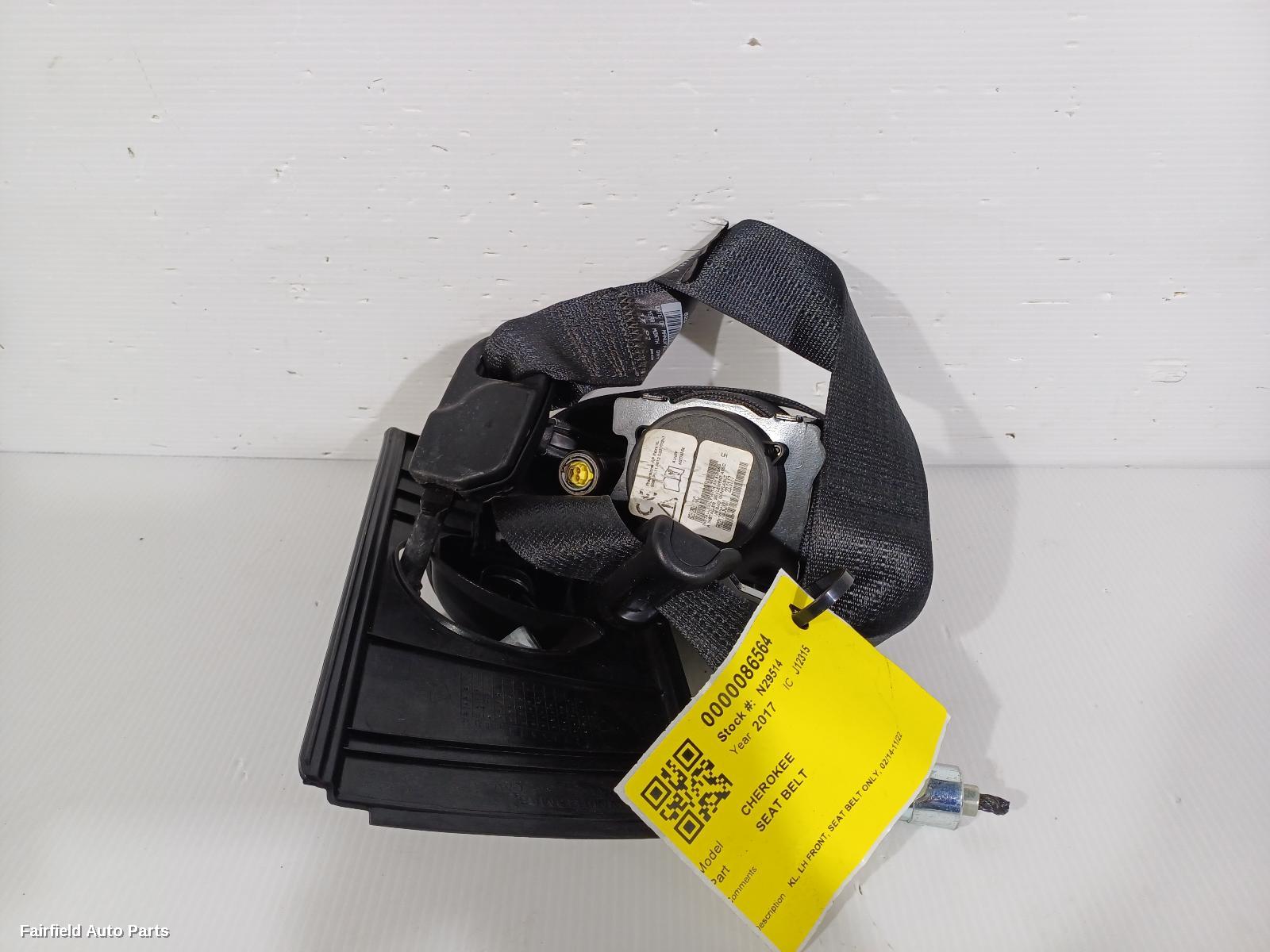2014-2022 Jeep Cherokee Seatbelt Stalk