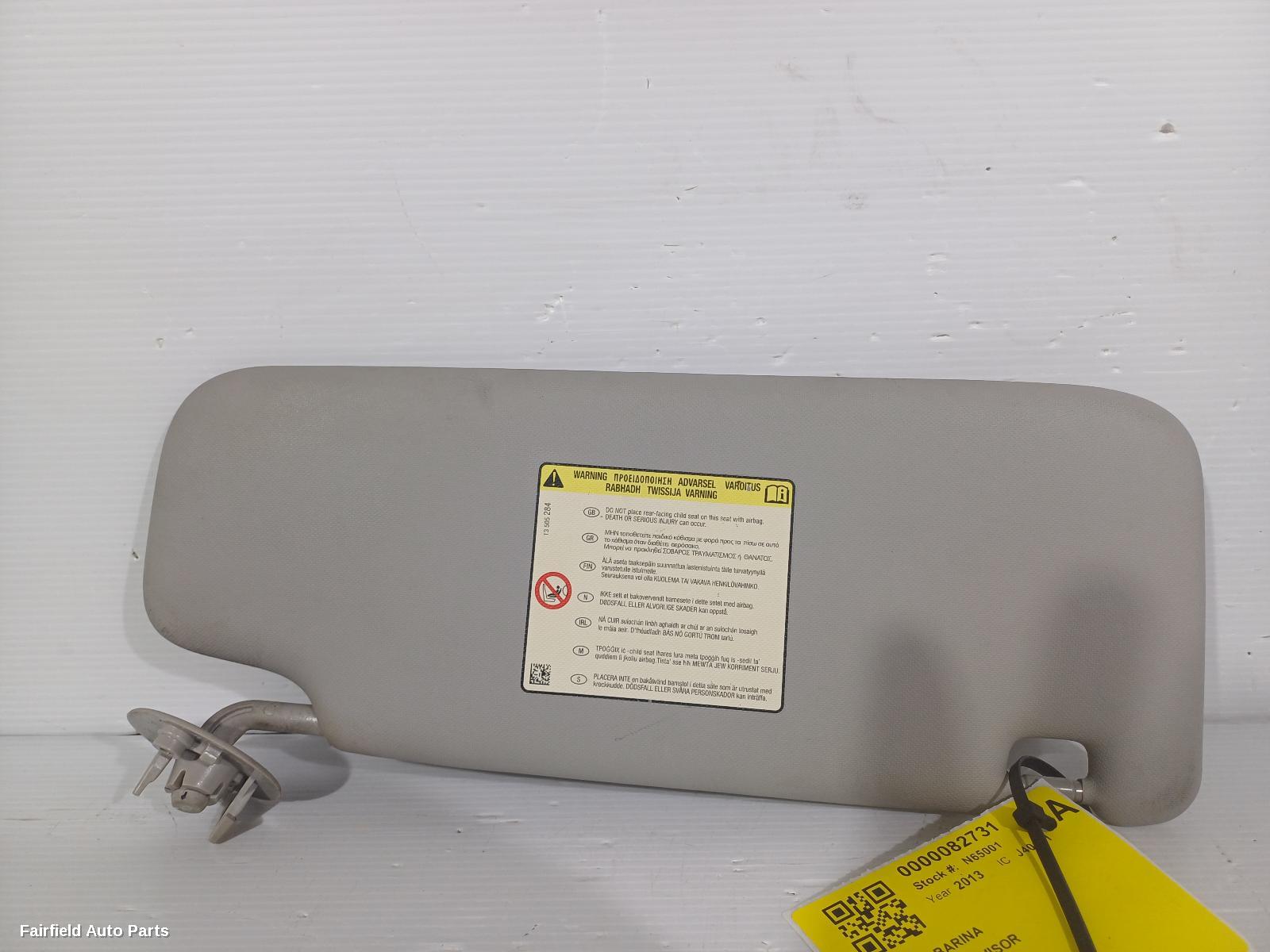 2011-2018 Holden Barina Sunvisor