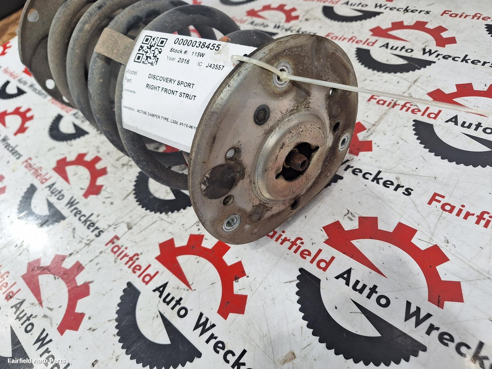 2015-2019 Land Rover Discovery Sport Right Front Strut