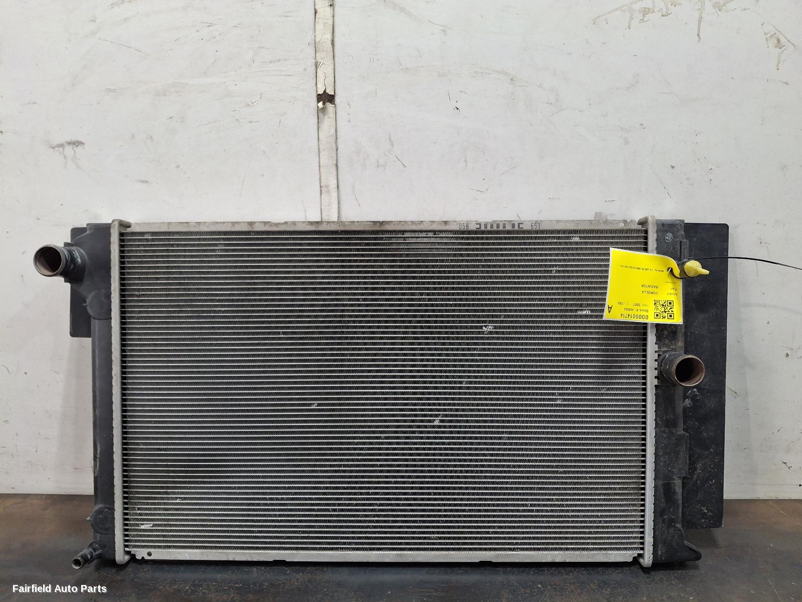 2007-2013 Toyota Corolla Radiator