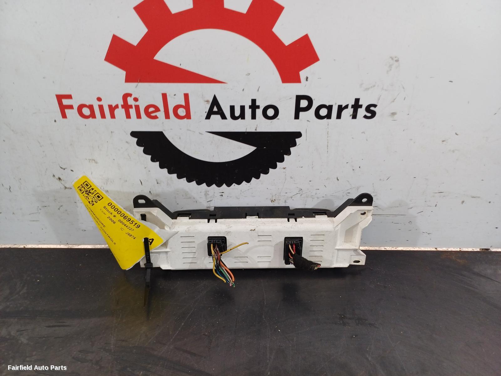 2002-2007 Holden Commodore Heater Ac Controls