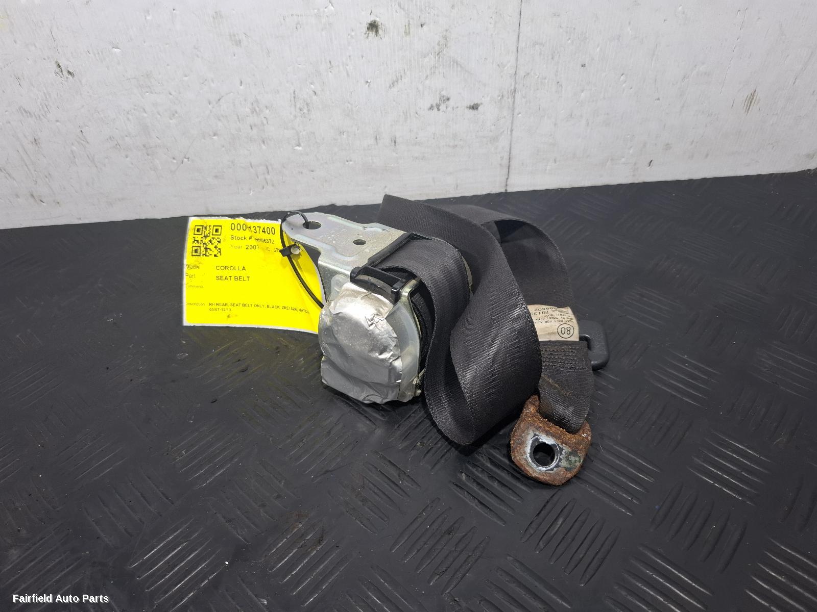 2007-2013 Toyota Corolla Seatbelt Stalk