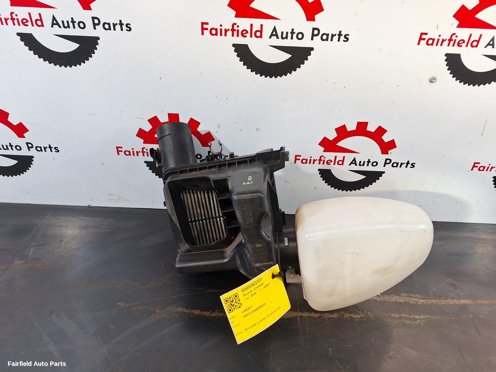 2014-2021 Subaru Liberty Air Cleaner Box
