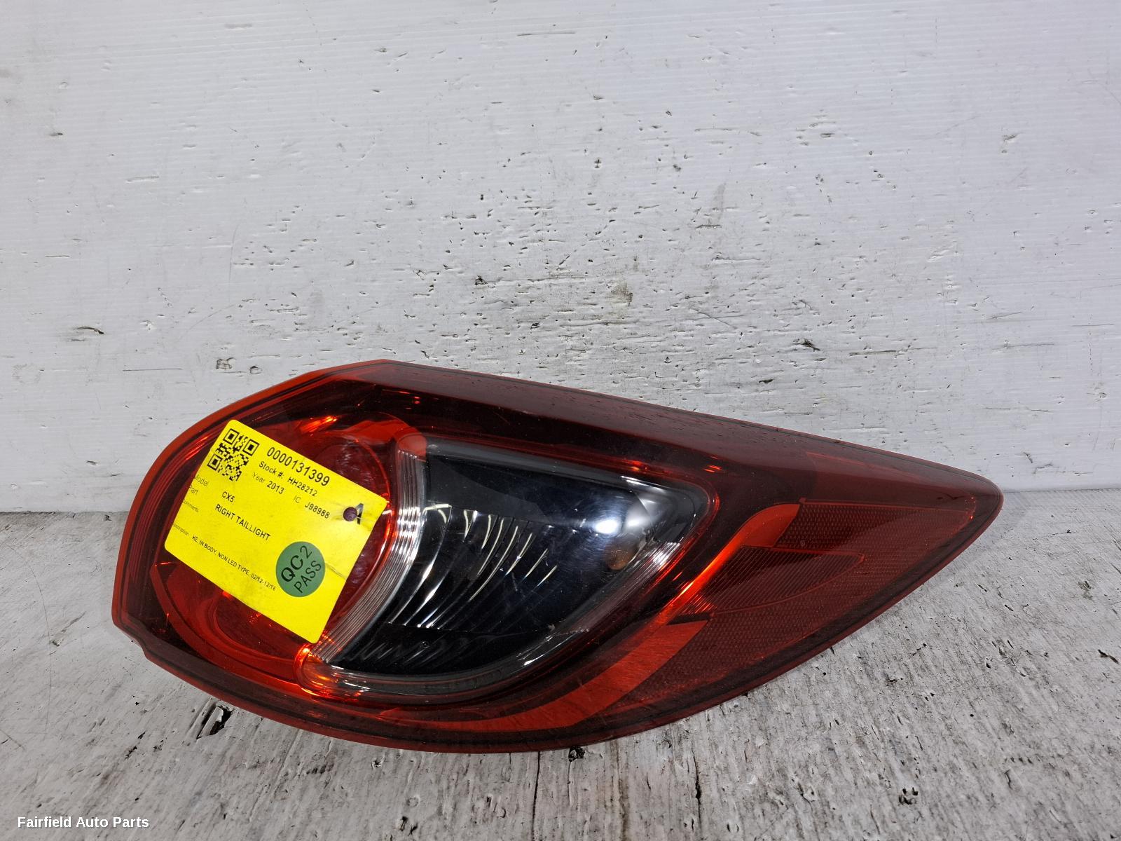 2012-2016 Mazda Cx5 Right Taillight
