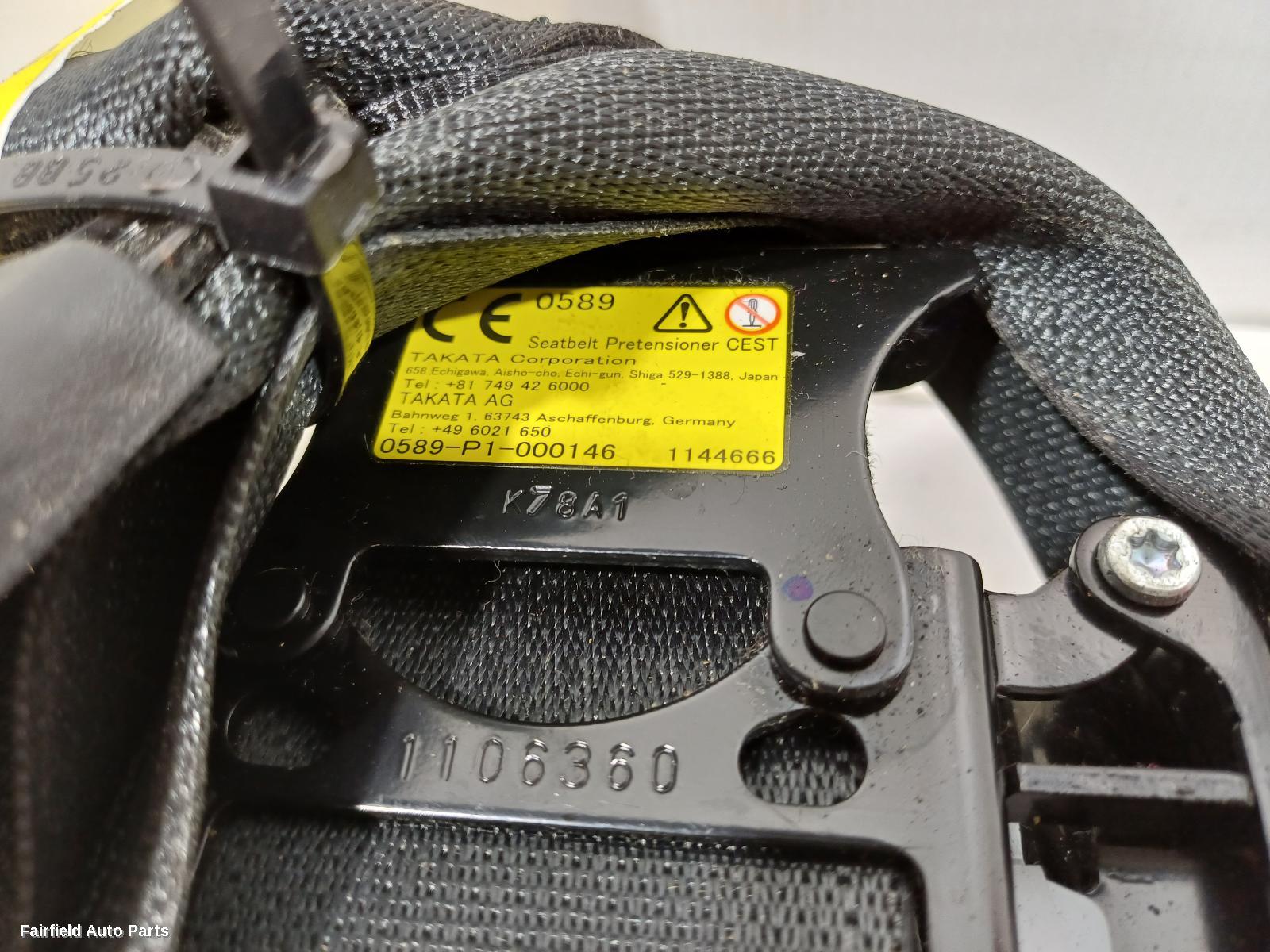 2015-2025 Mazda Cx3 Seatbelt Stalk