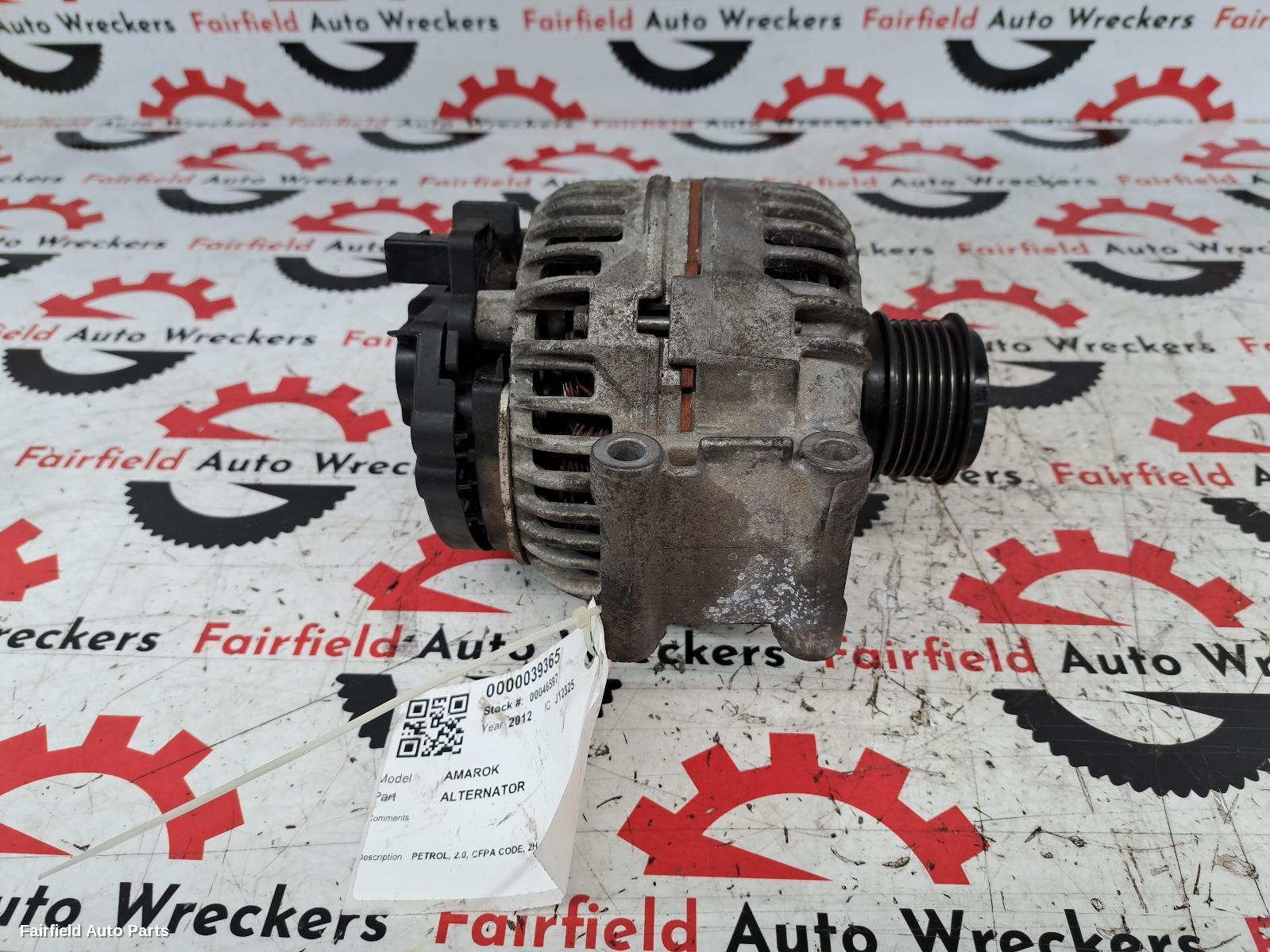 2010-2014 Volkswagen Amarok Alternator