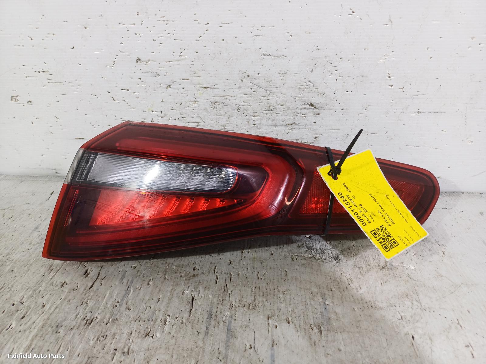 2018-2022 Alfa Romeo Stelvio Right Taillight