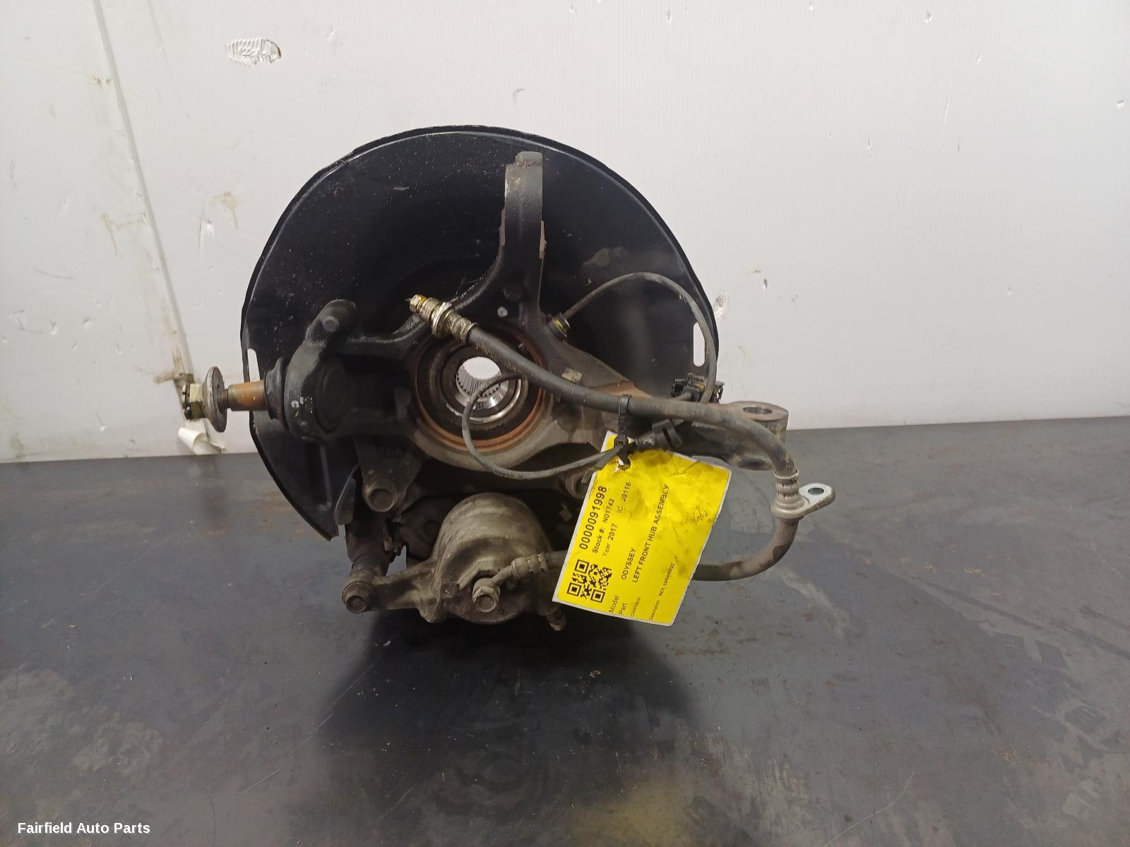 2014-2022 Honda Odyssey Left Front Hub Assembly