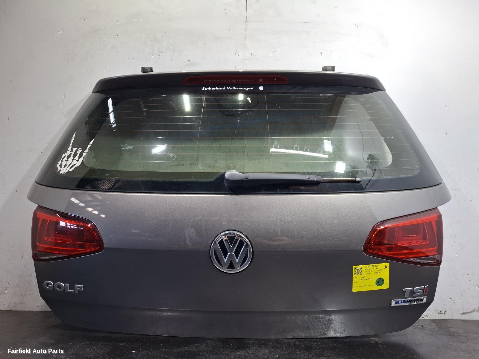 2012-2020 Volkswagen Golf Bootlid Tailgate
