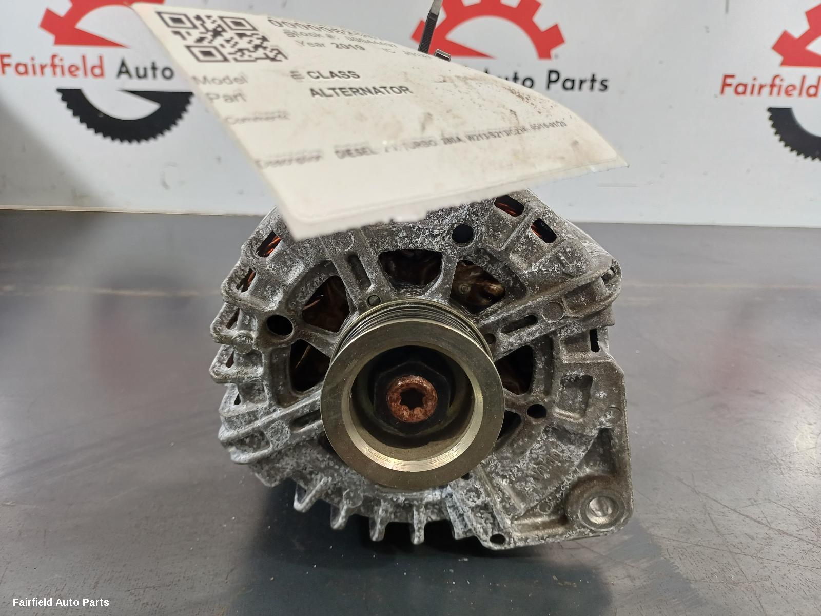 2016-2020 Mercedes E Class Alternator