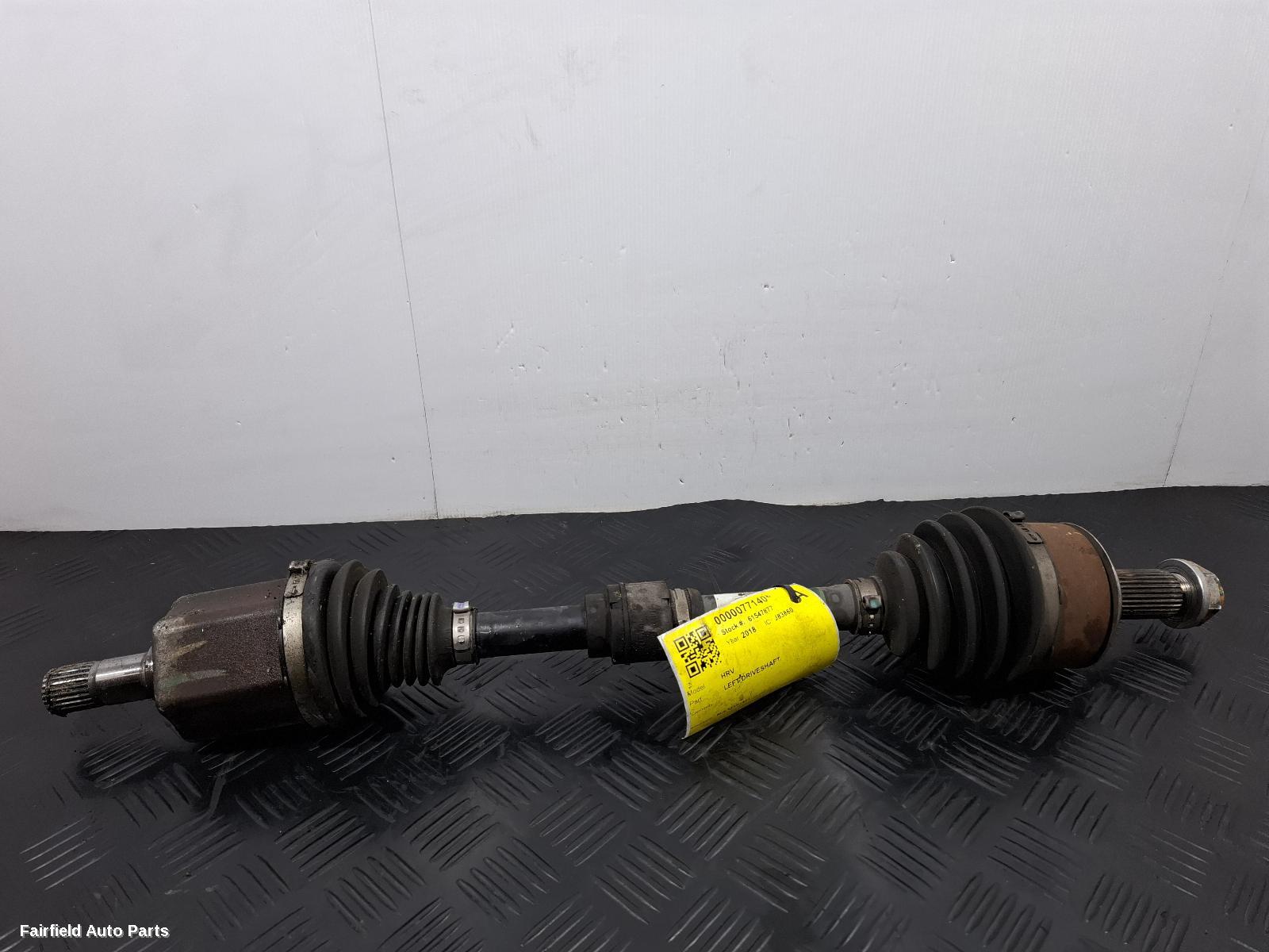 2014-2021 Honda Hrv Left Driveshaft