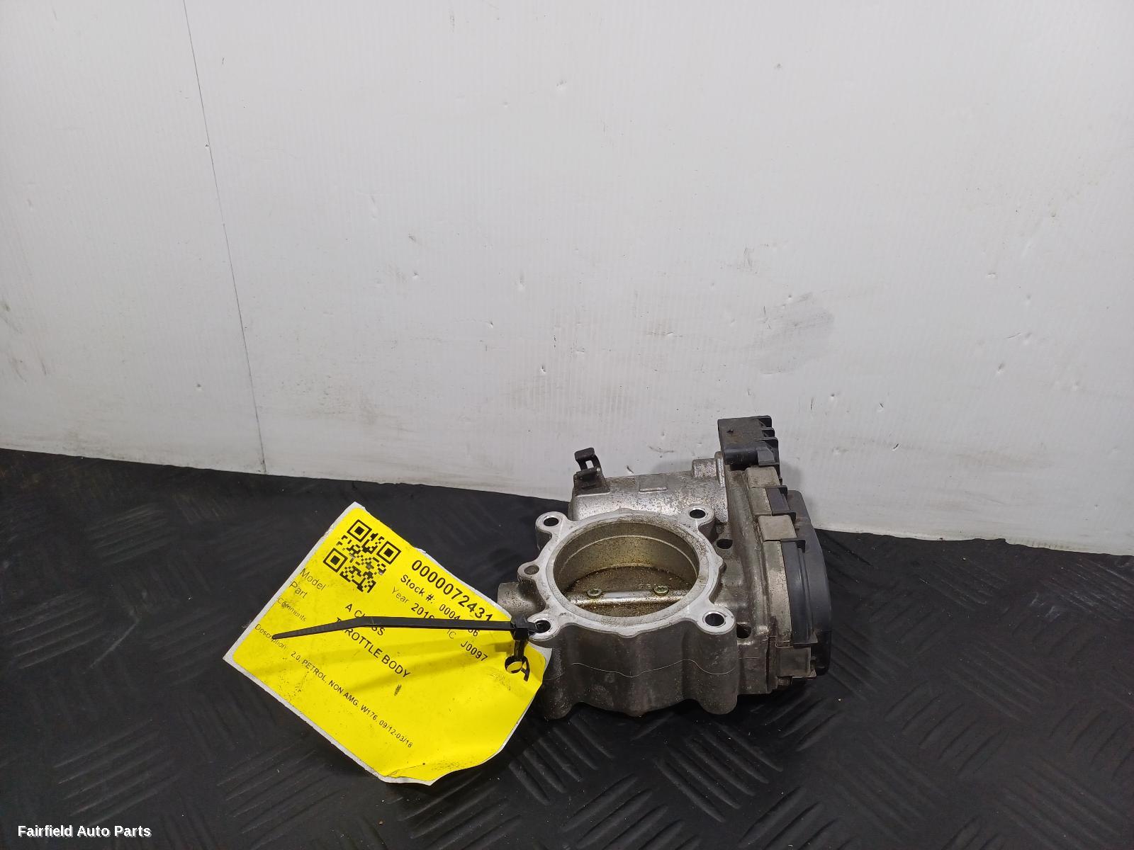 2012-2018 Mercedes A Class Throttle Body