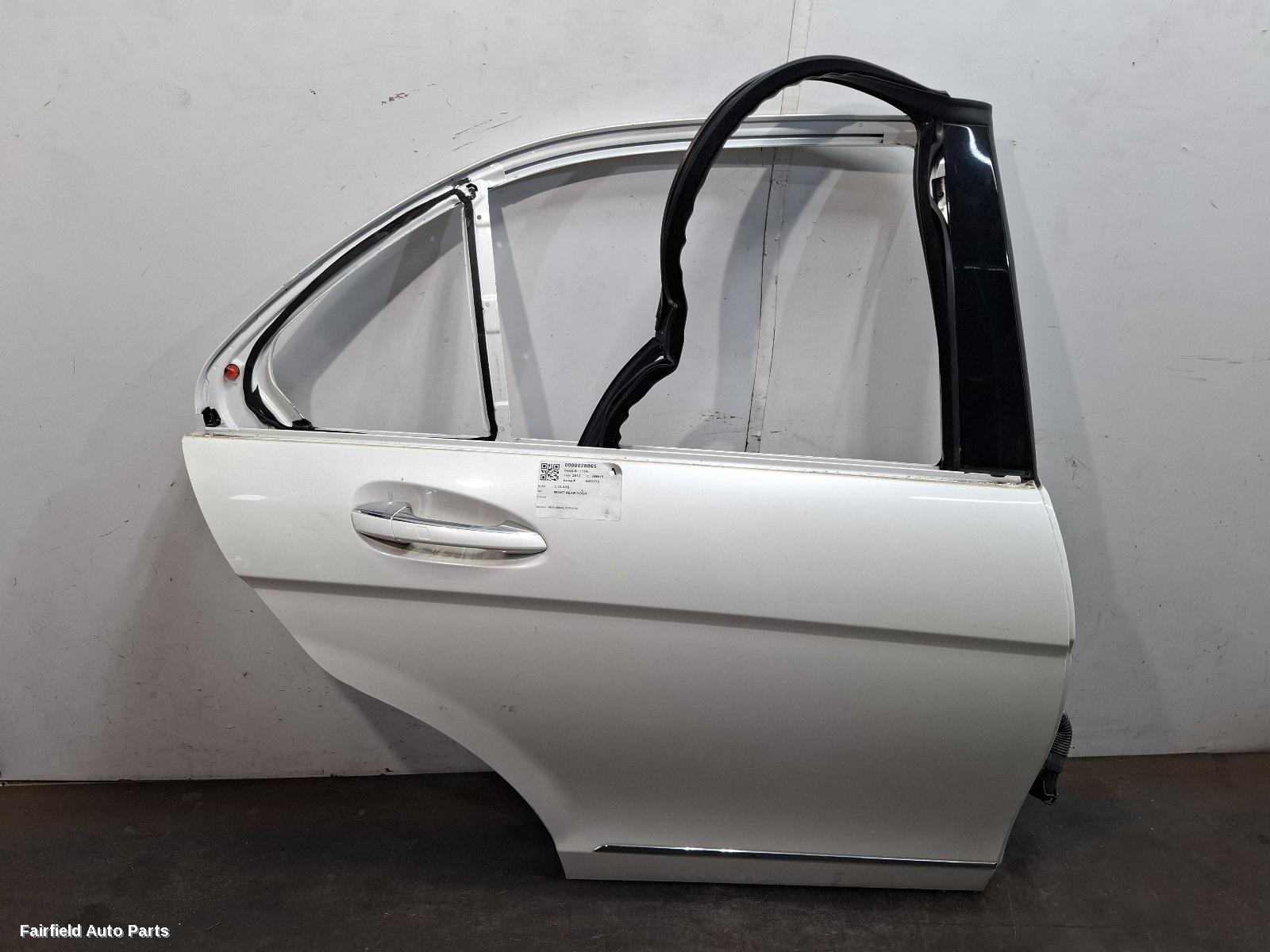 2007-2014 Mercedes C Class Right Rear Door Sliding