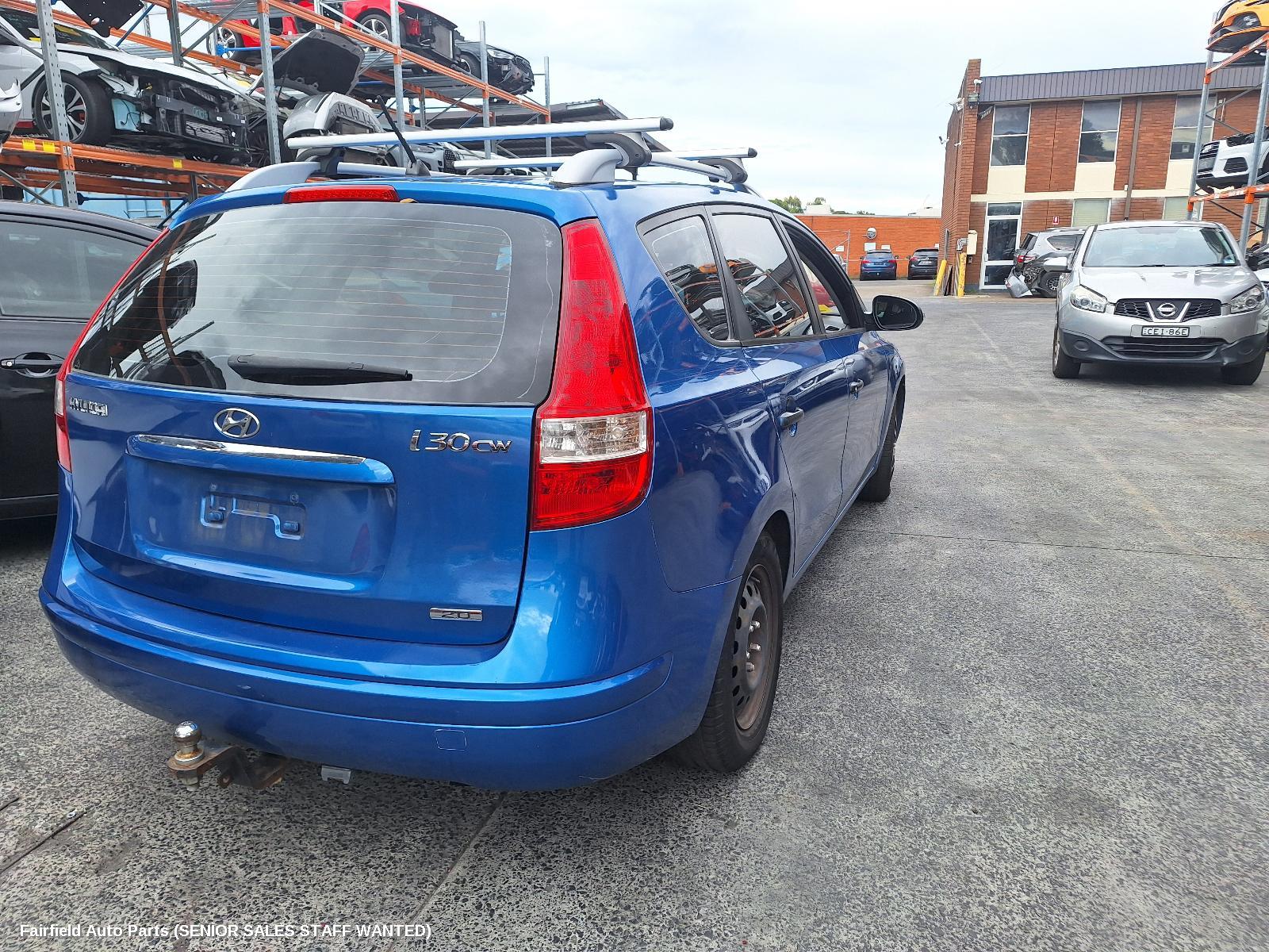 2009-2012 Hyundai I30 Rear Garnish