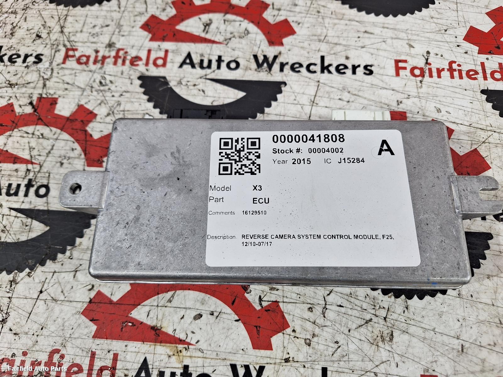 2010-2017 Bmw X3 Ecu