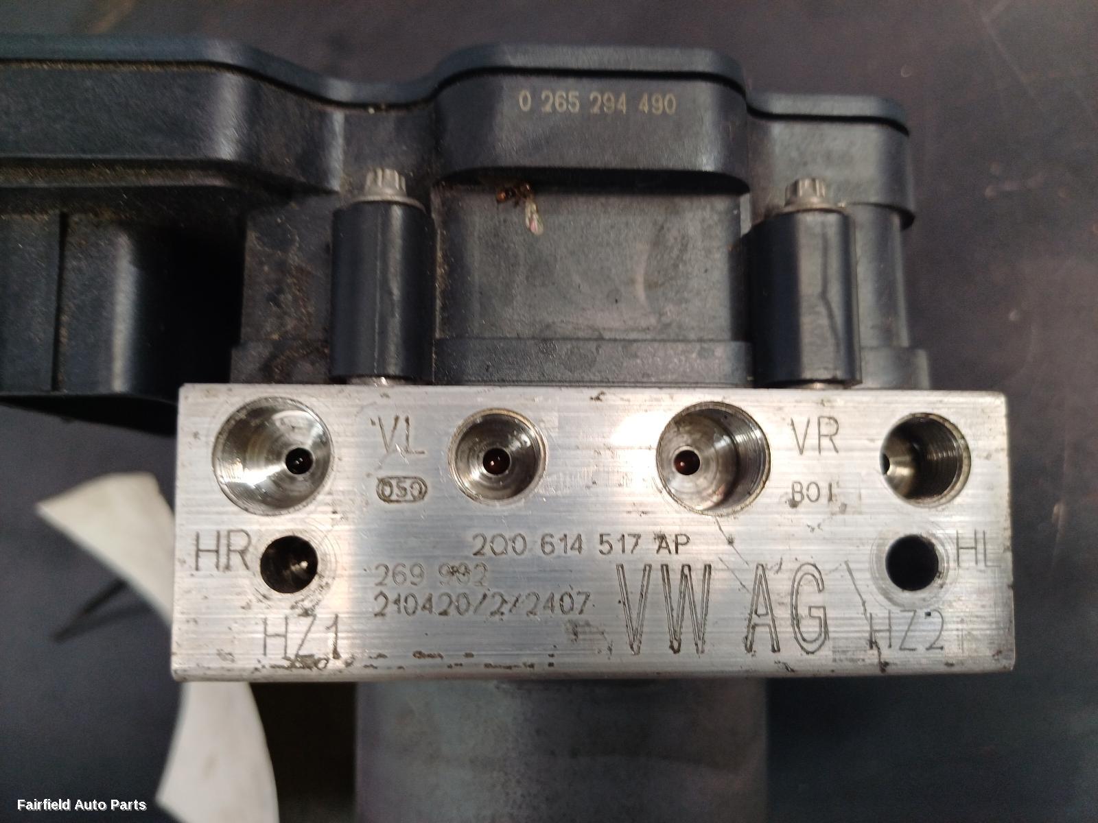 2017-2022 Volkswagen Polo Abs Pump Modulator