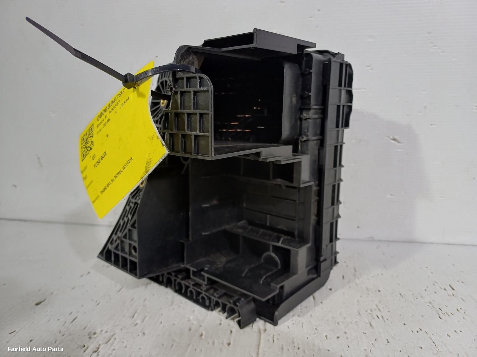 2012-2018 Audi Q3 Fuse Box