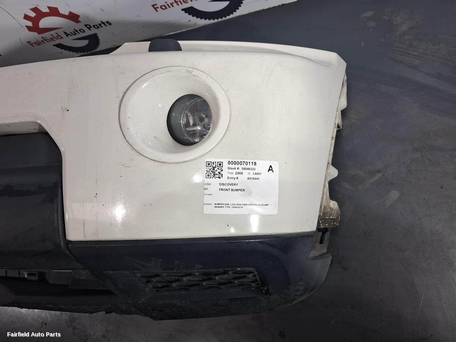 2009-2014 Land Rover Discovery Front Bumper