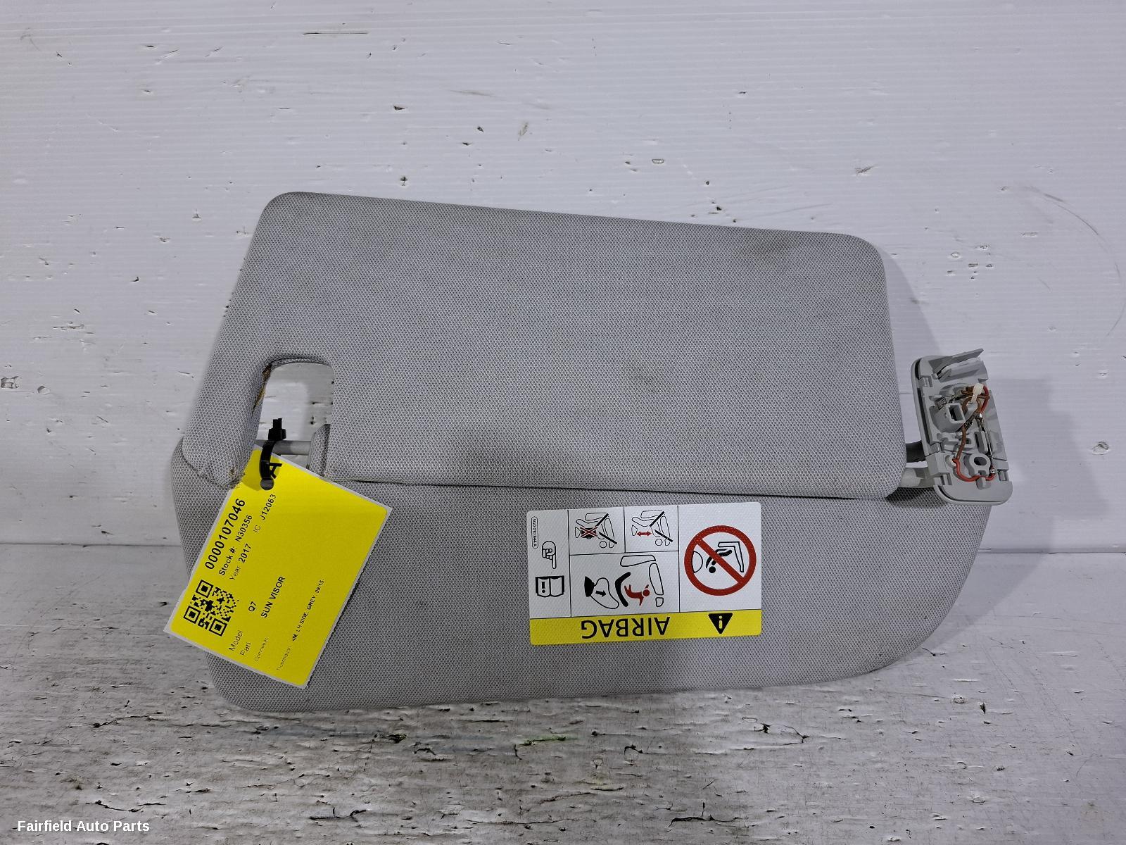 2015-2025 Audi Q7 Sunvisor